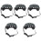 5Pcs Dog Pet Motorcycle Safety Hat With Adjustable Strap 5