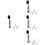4Pcs Realistic Traffic Light Model Mini Signal For Sand Table 7