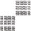 100 Sheets Moon Phase Scrapbook Stickers Diy Decoration 3
