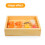 2Pcs Sashimi Serving Plate Reusable Dish Holder Kitchen Dessert Plate 8