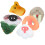 5 Sets Halloween Nose Mask Costume Accessory 2