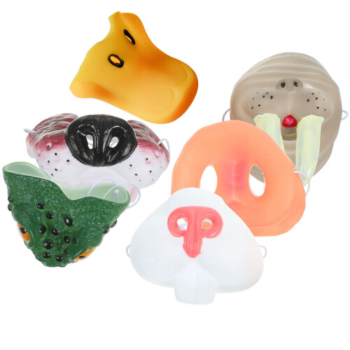 5 Sets Halloween Nose Mask Costume Accessory 1