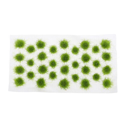 2 Sheets Diy Model Grass Cluster For Realistic Sand Table Scenery 1