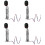4Pcs Realistic Traffic Light Model Mini Signal For Sand Table 6