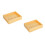 2Pcs Sashimi Serving Plate Reusable Dish Holder Kitchen Dessert Plate 9