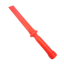 2Pcs Plastic Adhesive Glue Scrapers Red for Safe Sticker Removal