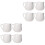 8 Pcs Mini Milk Jugs Ceramic Sauce Cups With Handle 4