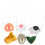 5 Sets Halloween Nose Mask Costume Accessory 1