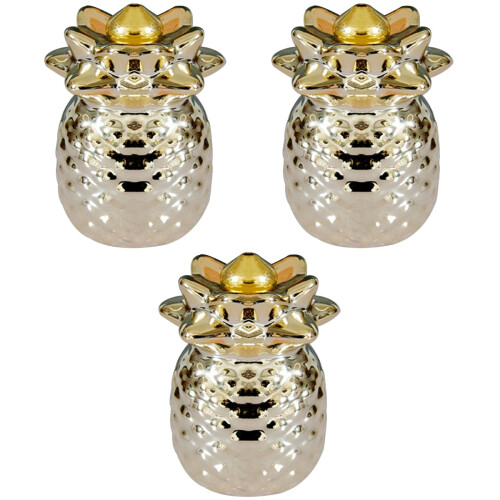 3Pièces Support D'encens Ananas Design Moderne Décor De Bureau 2