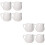 8 Pcs Mini Milk Jugs Ceramic Sauce Cups With Handle 7
