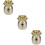 3Pièces Support D'encens Ananas Design Moderne Décor De Bureau 9