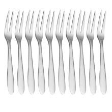 60 Pcs Stainless Steel Fruit Forks For Dessert Salad Appetizers