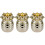 3Pièces Support D'encens Ananas Design Moderne Décor De Bureau 4