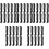 50 Pcs Plastic Mustache And Beard Comb For Men 4