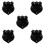 5Pcs Sword Wall Mount Display Holder For sword And 8