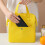 Large Capacity Lunch Bag for Work Top Handle Bag Lunch Box Solid Color2024New，Green 3