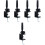 5Pcs Rotating Manicure Hand Holder Support Tool 4