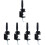 5Pcs Rotating Manicure Hand Holder Support Tool 5