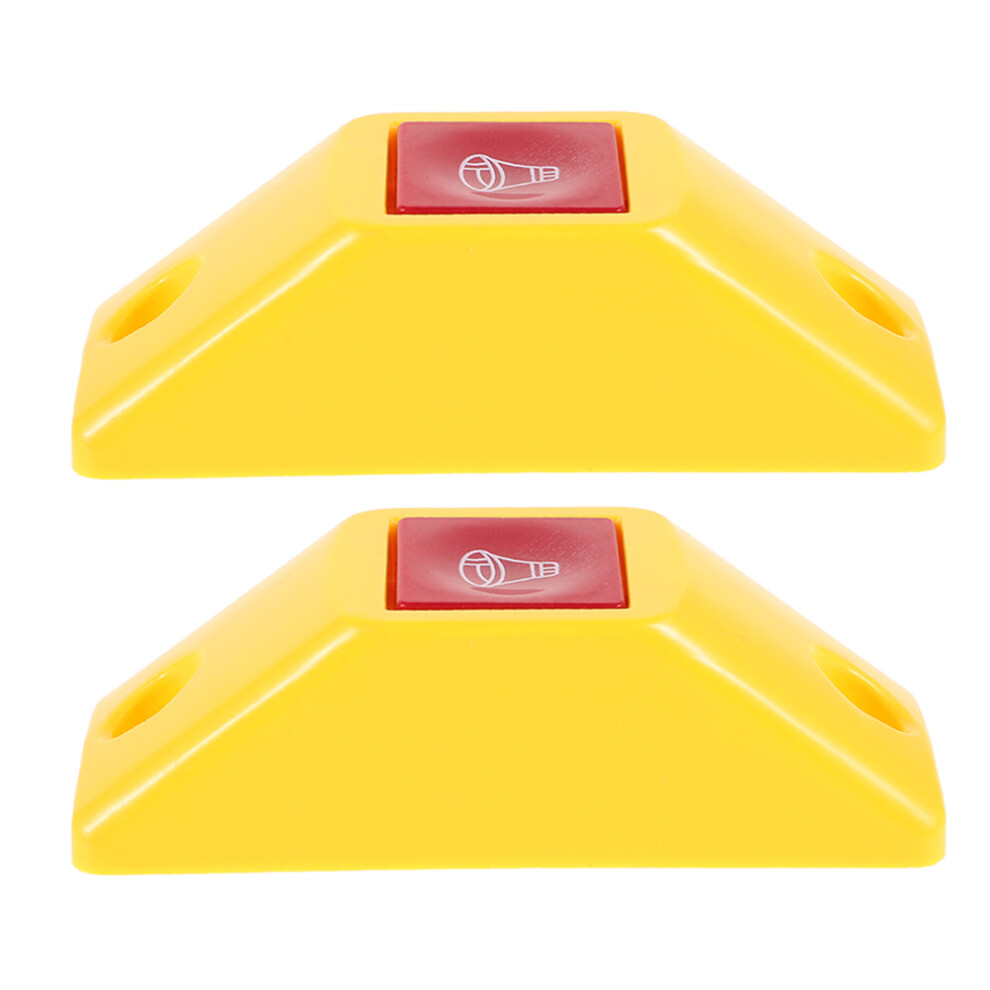 Iplusmile 6 Pcs Bus Get Off Reminder Device Plastic Handrail Alert Button