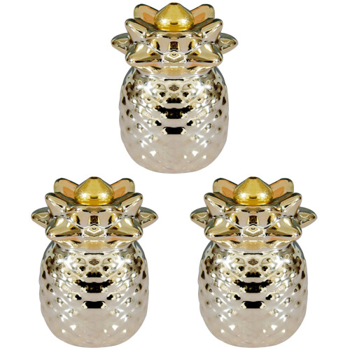 3Pièces Support D'encens Ananas Design Moderne Décor De Bureau 1