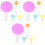 15 Sheets Color Mixing Translucent Sheets For Color Learning 5
