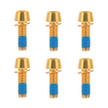 2 Pcs Bicycle Screw Bike Disc Brake Accessories Anti-Oxidation Screws