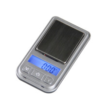3Pcs Silver Digital Jewelry Scale Mini Stainless Steel Pocket Scale