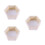 3Pcs Wall Mounted Hexagonal Solid Wood Rack For Kids Room Or Store 7