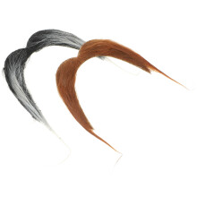 10Pcs Soft Cloth Halloween Fake Mustache Beard Decor for Cosplay Party