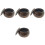 4Pcs Chess Pieces Storage Bowl Holder Can 3