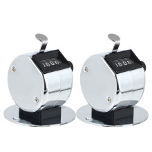 6 Pcs Hand Tally Counters Portable Manual Metal Counters For Students