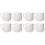 8 Pcs Mini Milk Jugs Ceramic Sauce Cups With Handle 3