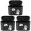 3 Pcs Portable Hanging Garbage Cans Dinosaur Pattern 2