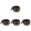 4Pcs Chess Pieces Storage Bowl Holder Can 2