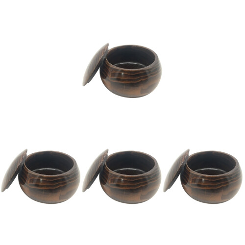 4Pcs Chess Pieces Storage Bowl Holder Can 1