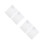 Pcs Drum Silencers Drum Dampeners Pads Drum Accessories (Transparent 11