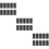 36 Pcs Pe Plastic Foosball Table Replacement Positioner 6