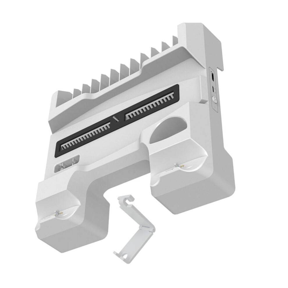 Charging Base Charger For Game Controller Multifunctional Bottom Dock Station Stand The Host Abs White 9048212089841