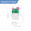 4 Pcs Cute Cactus Silicone Straw Tip Caps Reusable Covers 8