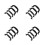 16 Pcs Pu Plastic Luggage Handle Replacement For Suitcases Bags 4