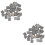 80 Pcs Hand-Made DIY Sand Table Mini Tile Micro Landscape Decor 8
