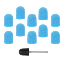40St Manicure Polijst Caps Hittebestendig Schuurkoppen