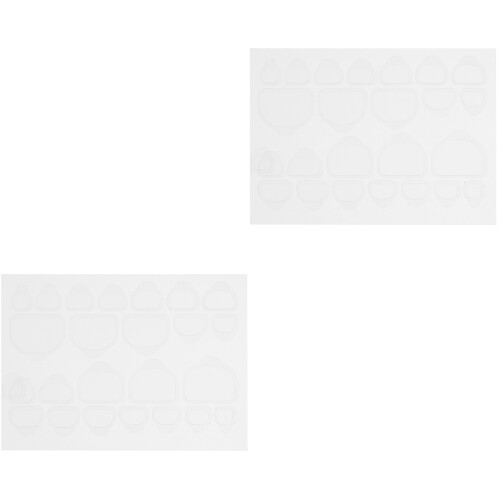 40 Sheets Nail Art Glue Sticker False Nail Tips Adhesive Tabs 2