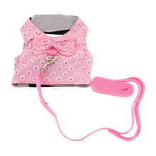 Set Of 2 Rabbit Harness Adjustable Pet Leash Bunny Outfits Rabbits