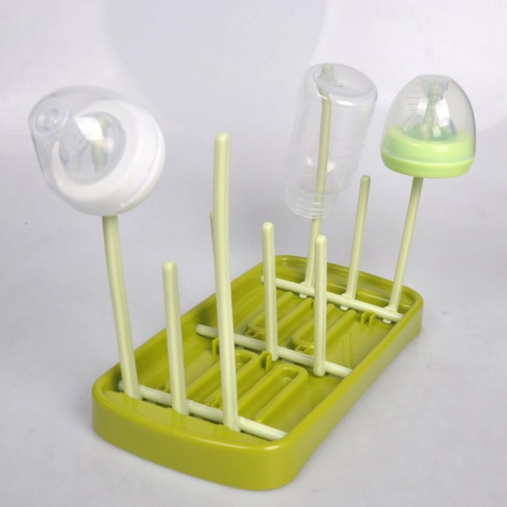 Simple Tri-fold Baby Bottle Drying Rack Storage Water Cup Shelf Nipple Drain Bottle Drying Rack
