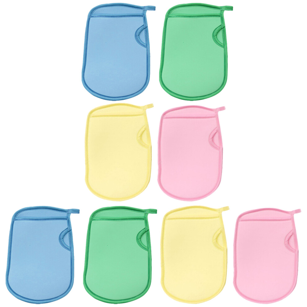 40Pcs Kids Bath Gloves Pva Shower Mitts Assorted Color Skin Scrubbing Ohphcall