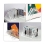 Desktop 12-Grid Bookshelf High Transparent Thickened Acrylic CD Storage Rack Record Rack Suitable Office 3