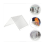 Desktop 12-Grid Bookshelf High Transparent Thickened Acrylic CD Storage Rack Record Rack Suitable Office 5