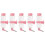 5 Sets Automatic Hamster Water Feeder Hanging Rolling Bead 473ml 8