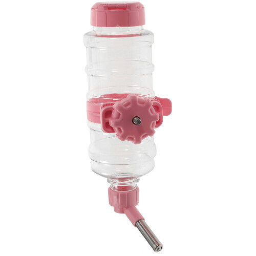 5 Sets Automatic Hamster Water Feeder Hanging Rolling Bead 473ml 1
